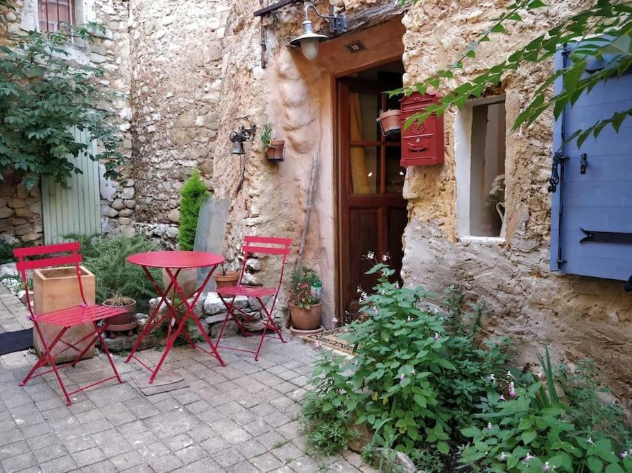 Maisonnette Au Pied Du Mont Ventoux Ste Colombe Bédoin Exterior photo
